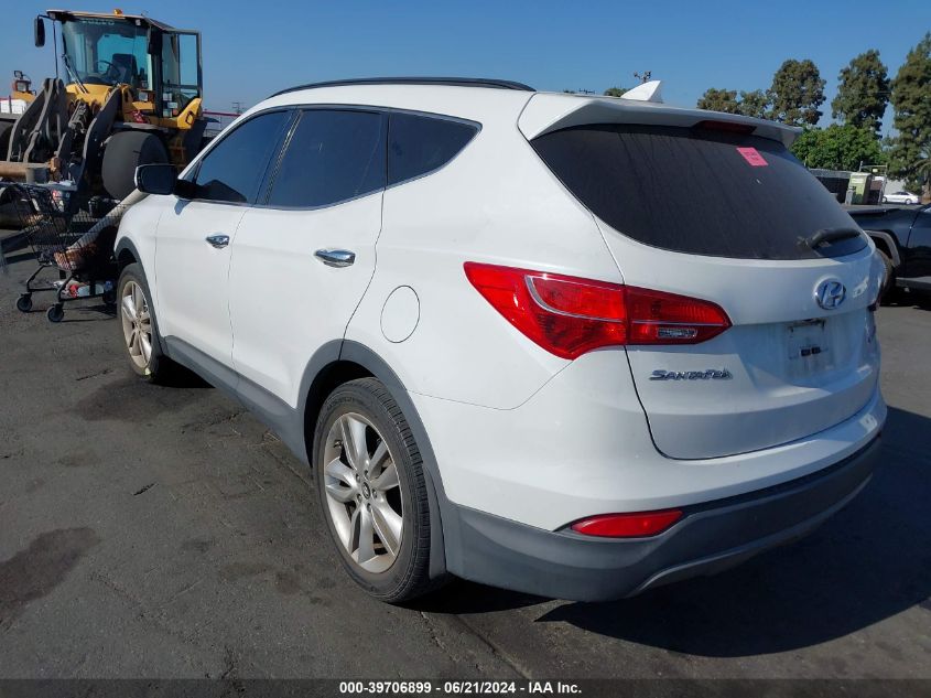 2014 Hyundai Santa Fe Sport 2.0L Turbo VIN: 5XYZU3LA1EG228835 Lot: 39706899