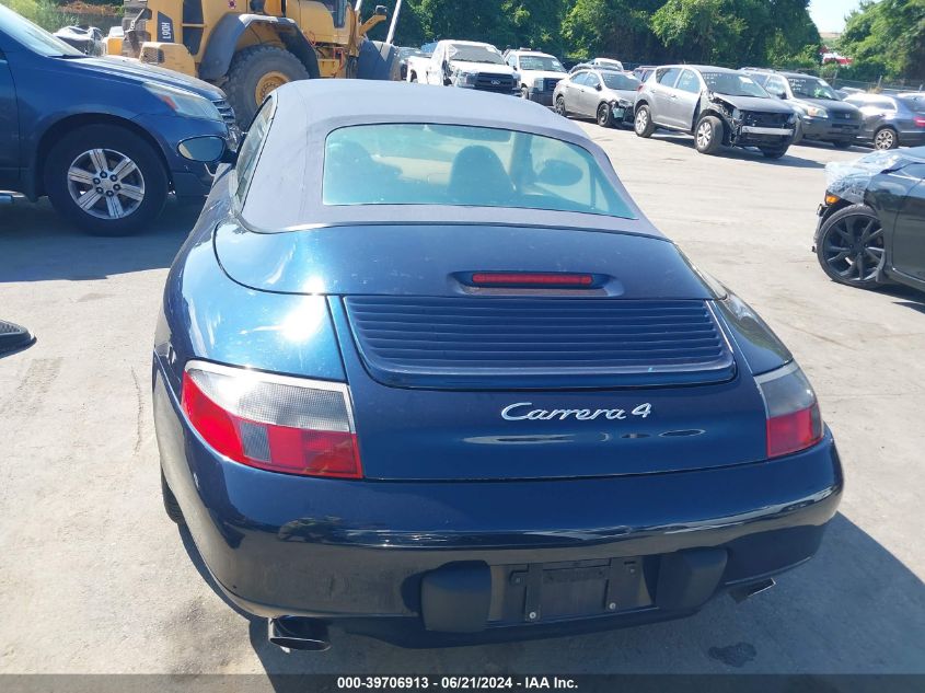 2000 Porsche 911 Carrera/Carrera 4 VIN: WP0CA2992YS650391 Lot: 39706913