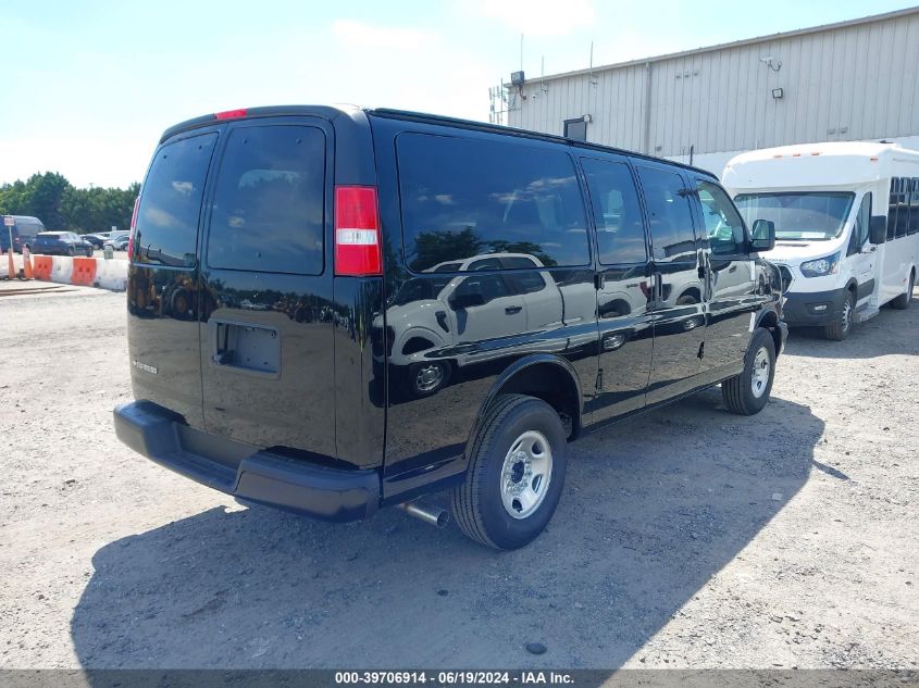 2024 Chevrolet Express Passenger Rwd 2500 Regular Wheelbase Ls VIN: 1GAWGEFP9R1176777 Lot: 39706914