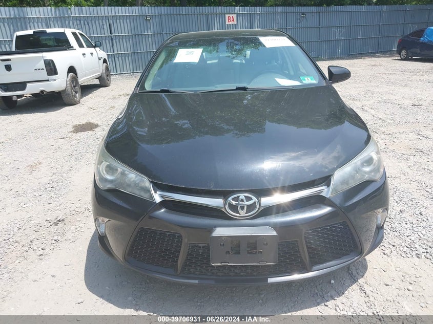 2016 Toyota Camry Se VIN: 4T1BF1FK7GU235239 Lot: 39706931