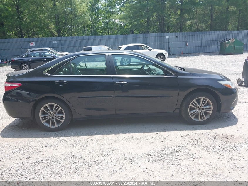 2016 Toyota Camry Se VIN: 4T1BF1FK7GU235239 Lot: 39706931