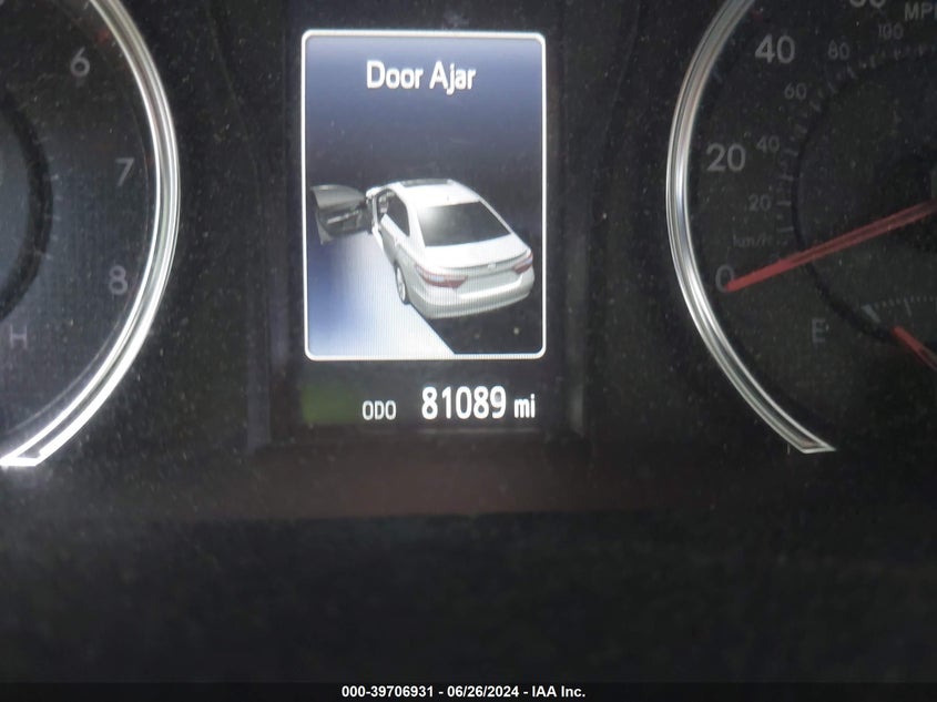 2016 Toyota Camry Se VIN: 4T1BF1FK7GU235239 Lot: 39706931