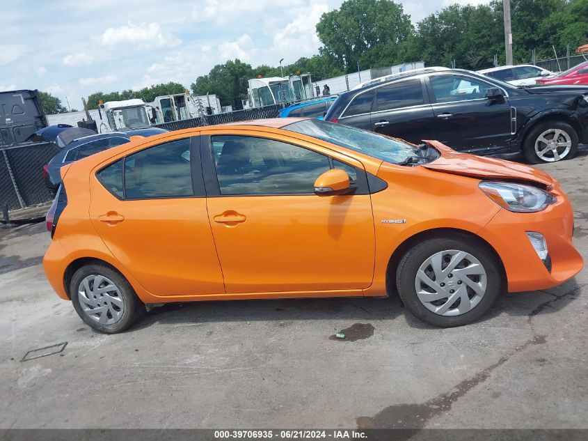 JTDKDTB37F1090059 2015 Toyota Prius C Two