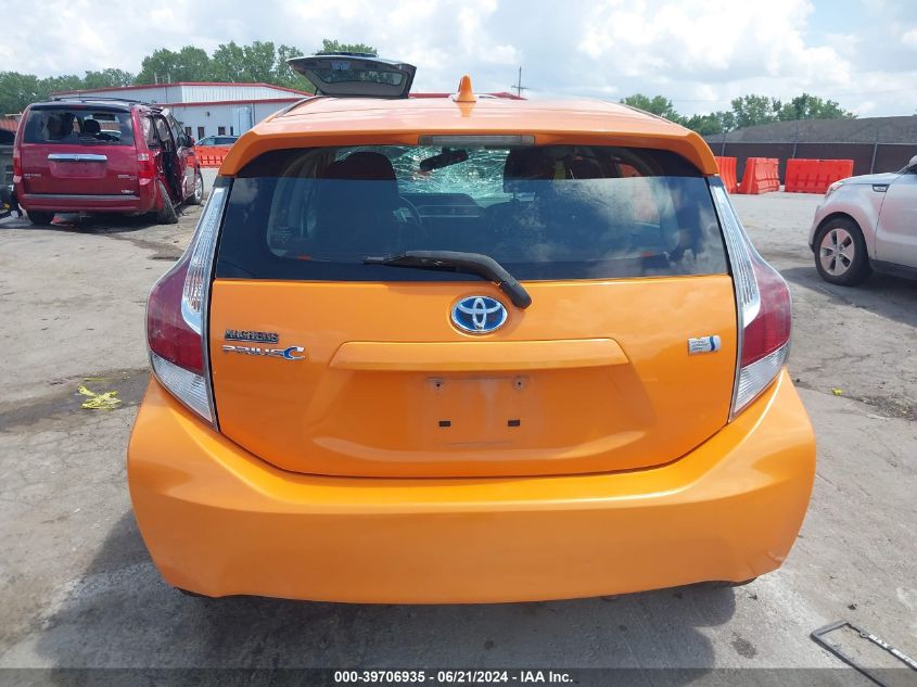 2015 Toyota Prius C Two VIN: JTDKDTB37F1090059 Lot: 39706935