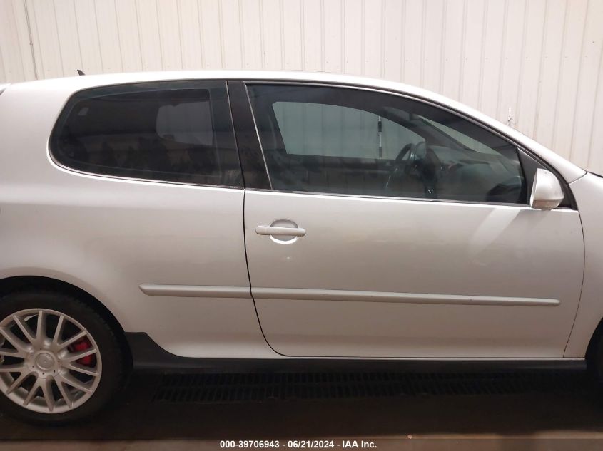 2006 Volkswagen Gti 2-Door VIN: WVWFV71K86W124429 Lot: 39706943