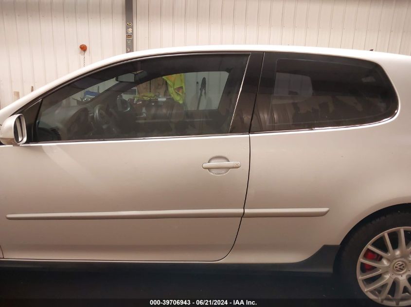 2006 Volkswagen Gti 2-Door VIN: WVWFV71K86W124429 Lot: 39706943