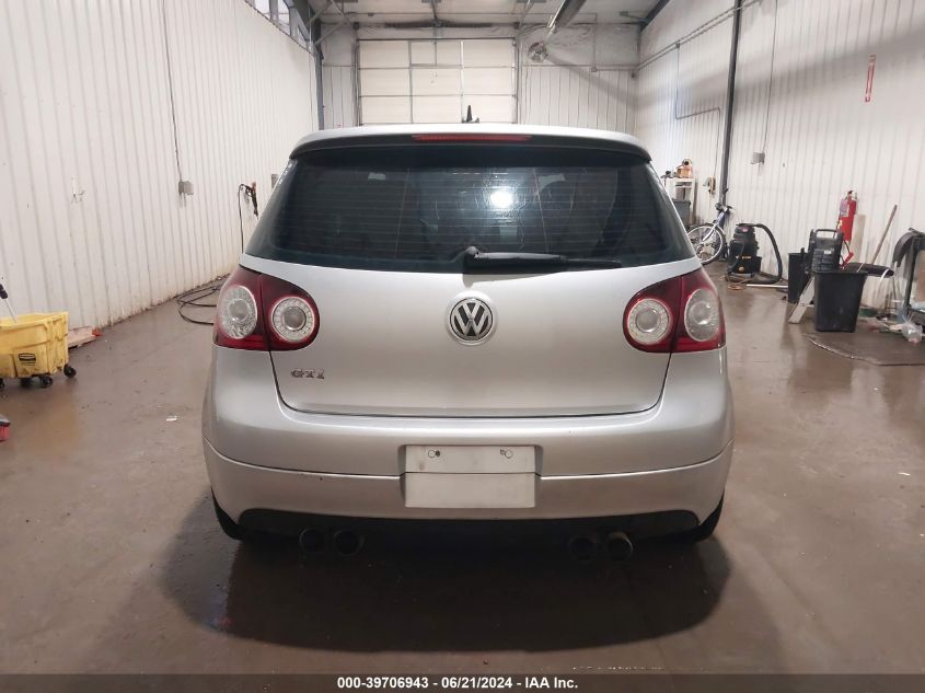 2006 Volkswagen Gti 2-Door VIN: WVWFV71K86W124429 Lot: 39706943