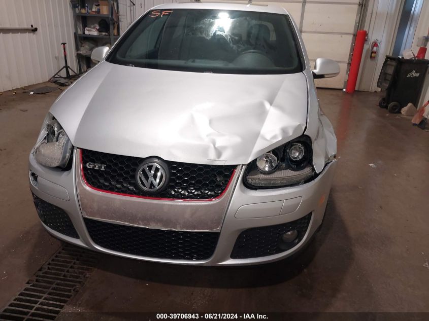 2006 Volkswagen Gti 2-Door VIN: WVWFV71K86W124429 Lot: 39706943