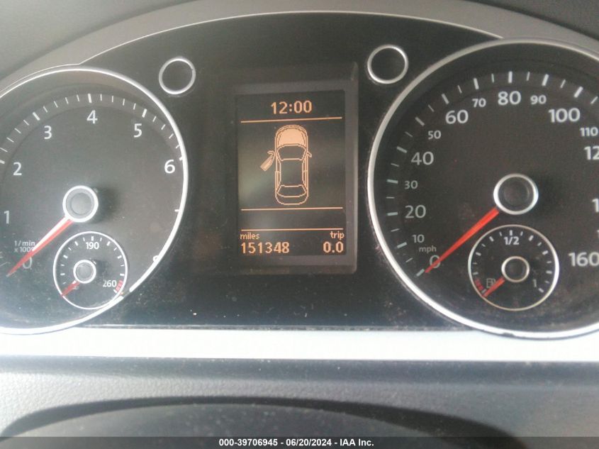 2010 Volkswagen Passat Komfort VIN: WVWJM7AN5AE075213 Lot: 39706945