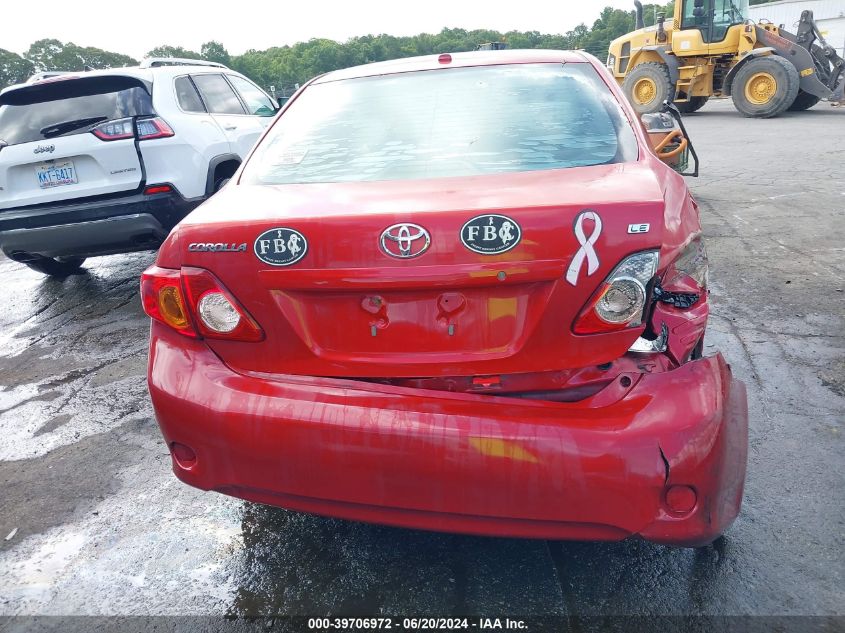 2010 Toyota Corolla Le VIN: 2T1BU4EEXAC468057 Lot: 39706972