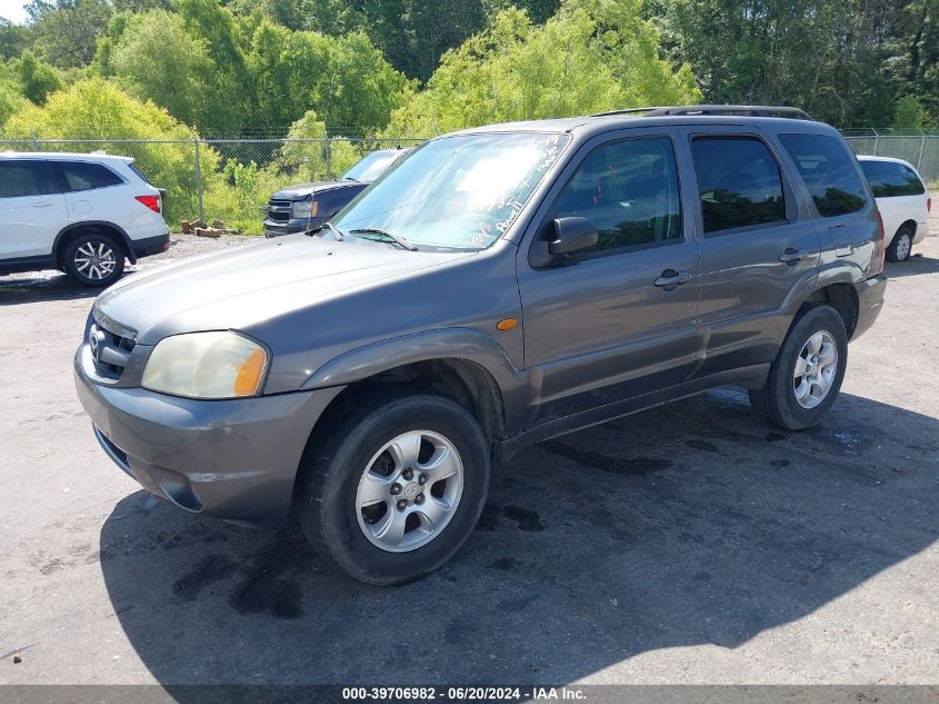 2004 Mazda Tribute Es V6 VIN: 4F2CZ06164KM01856 Lot: 39706982