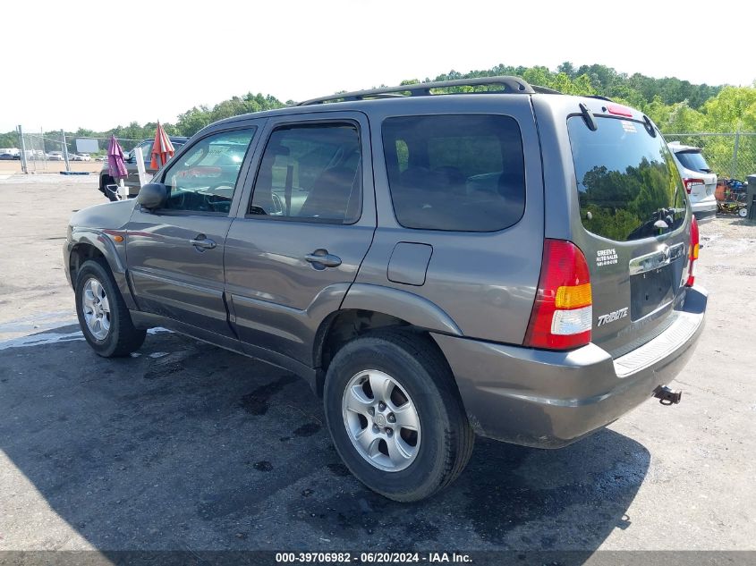 2004 Mazda Tribute Es V6 VIN: 4F2CZ06164KM01856 Lot: 39706982