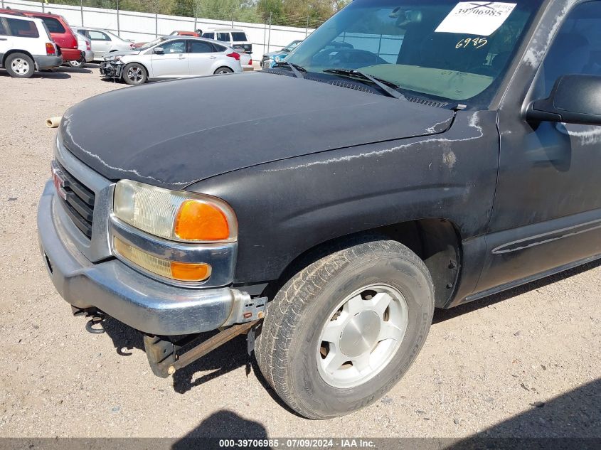 2004 GMC Sierra 1500 Sle VIN: 2GTEC19V641218441 Lot: 39706985