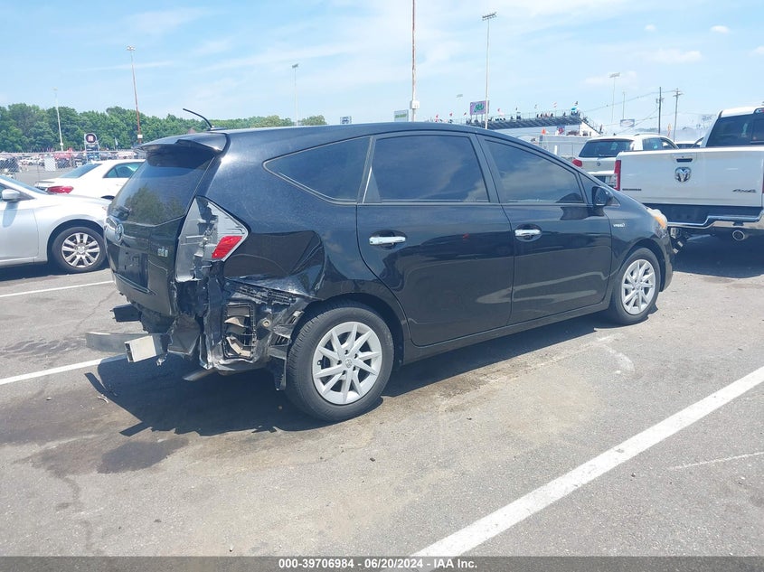 2012 Toyota Prius V Three VIN: JTDZN3EU4C3110185 Lot: 39706984