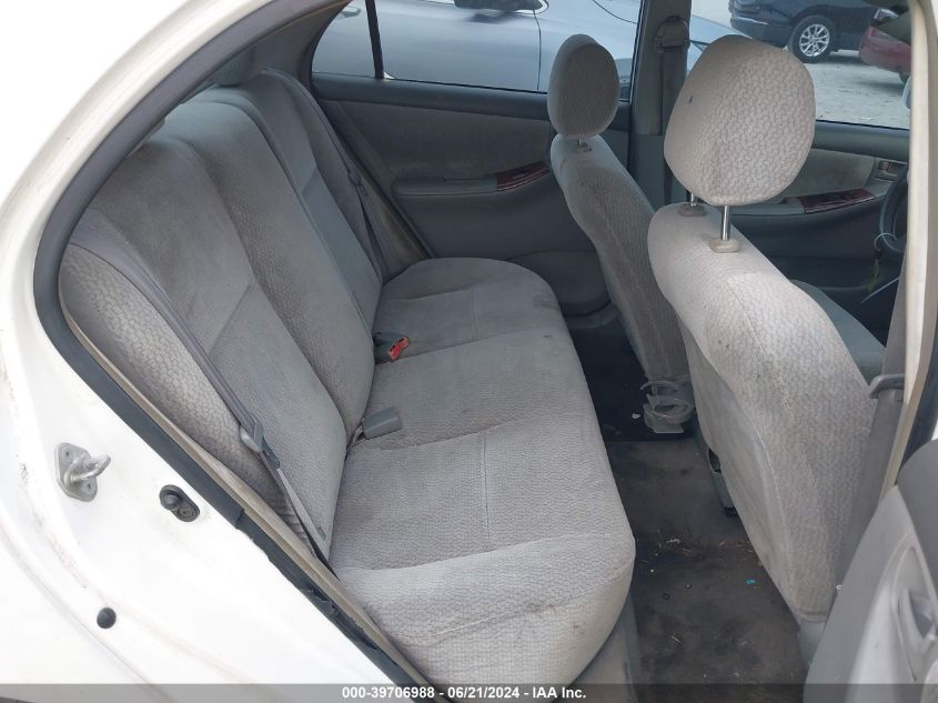 2003 Toyota Corolla Le VIN: JTDBR32E230038097 Lot: 39706988