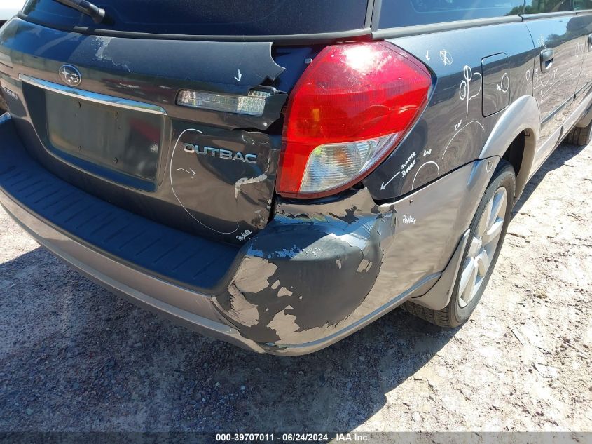 2009 Subaru Outback 2.5I VIN: 4S4BP61C197347742 Lot: 39707011