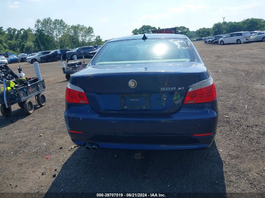 2008 BMW 528Xi VIN: WBANV13568CZ51329 Lot: 39707019