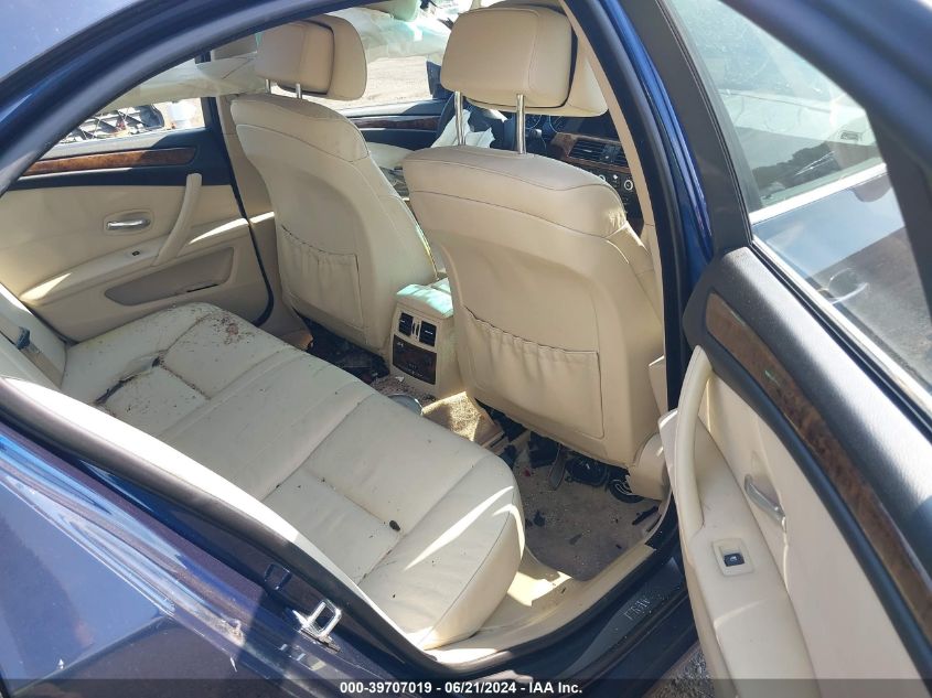 2008 BMW 528Xi VIN: WBANV13568CZ51329 Lot: 39707019