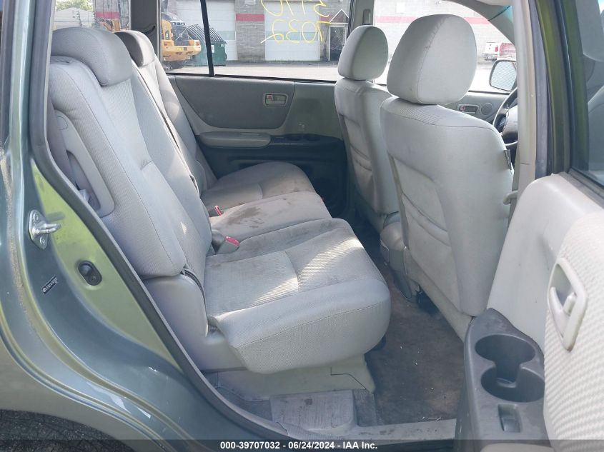 2007 Toyota Highlander Hybrid V6 VIN: JTEEW21AX70035528 Lot: 39707032