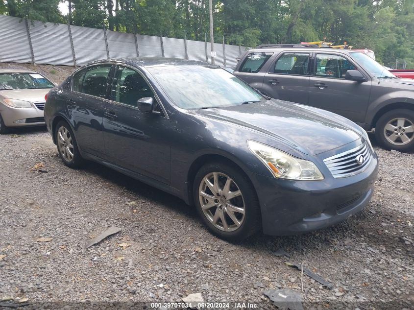 2009 Infiniti G37X VIN: JNKCV61F59M363080 Lot: 39707034