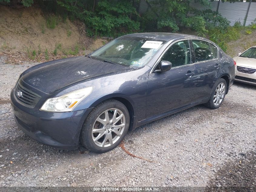 2009 Infiniti G37X VIN: JNKCV61F59M363080 Lot: 39707034