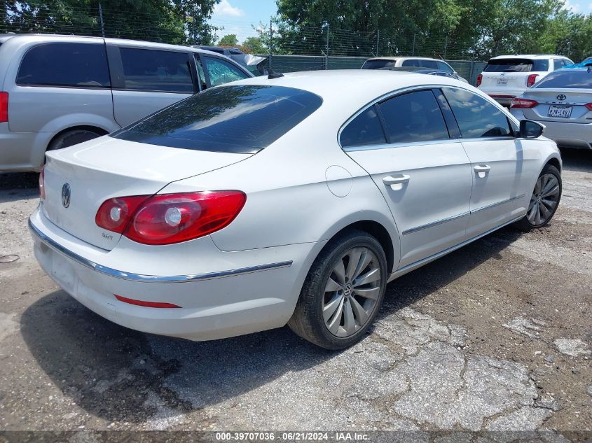 2011 Volkswagen Cc Sport VIN: WVWMP7AN0BE720260 Lot: 39707036