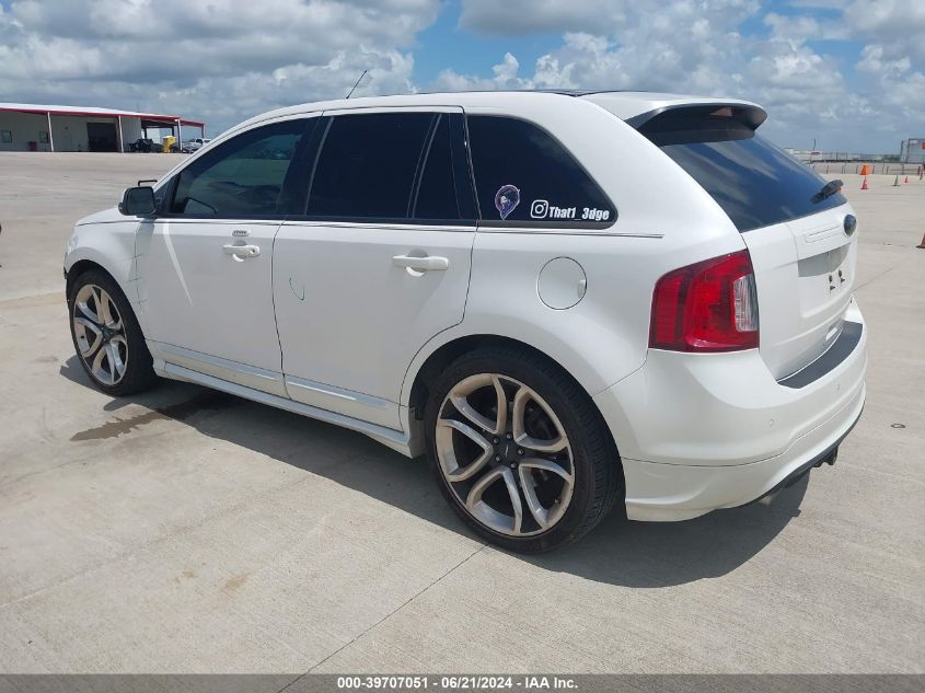 2013 Ford Edge Sport VIN: 2FMDK3AK4DBA06929 Lot: 39707051