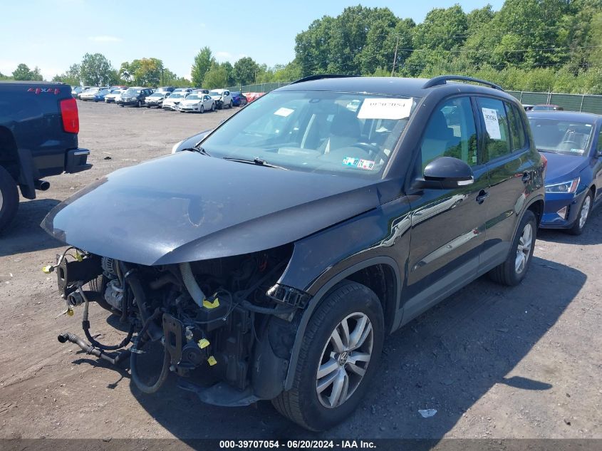 2017 VOLKSWAGEN TIGUAN 2.0T/2.0T S - WVGAV7AX1HK013958