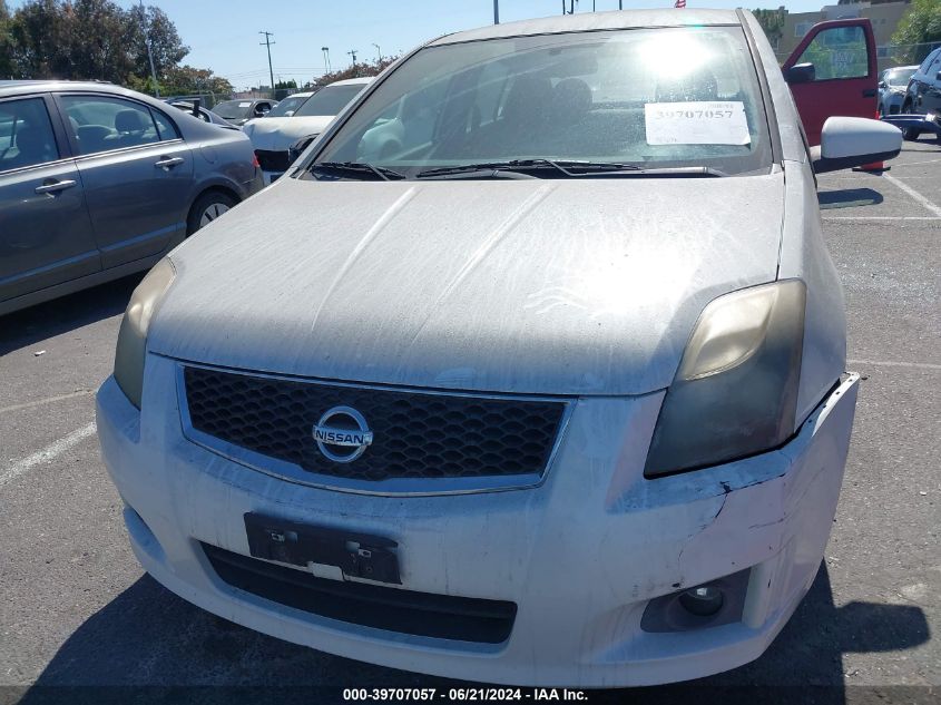 2011 Nissan Sentra 2.0Sr VIN: 3N1AB6AP8BL693745 Lot: 39707057