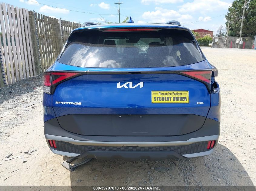 2024 Kia Sportage X-Line VIN: 5XYK6CDF5RG138793 Lot: 39707070