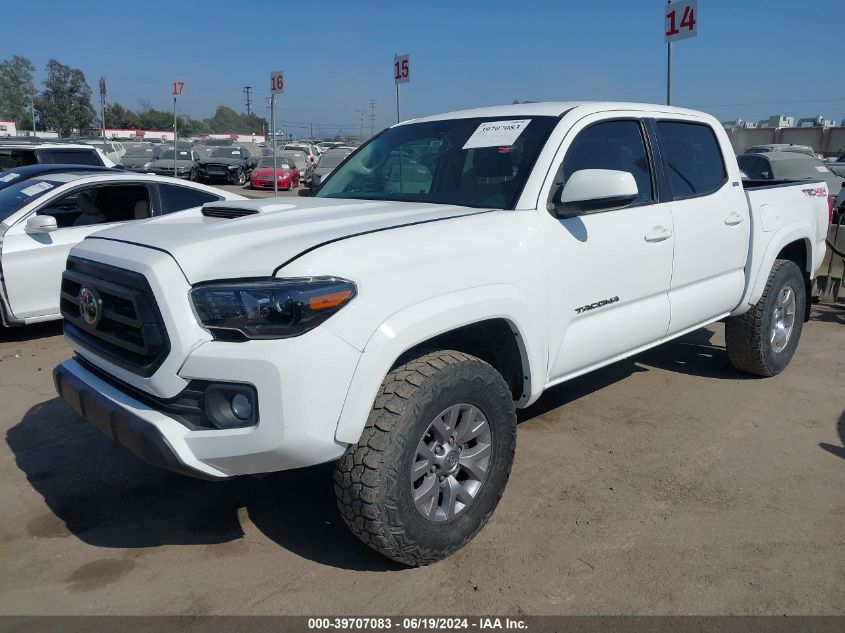 2022 Toyota Tacoma Double Cab/Sr5/Trd Sport/ VIN: 3TMAZ5CN3NM16272 Lot: 39707083