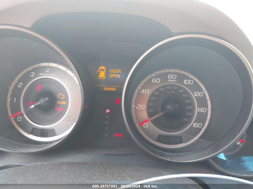 2010 Acura Mdx VIN: 2HNYD2H28AH501363 Lot: 39707093