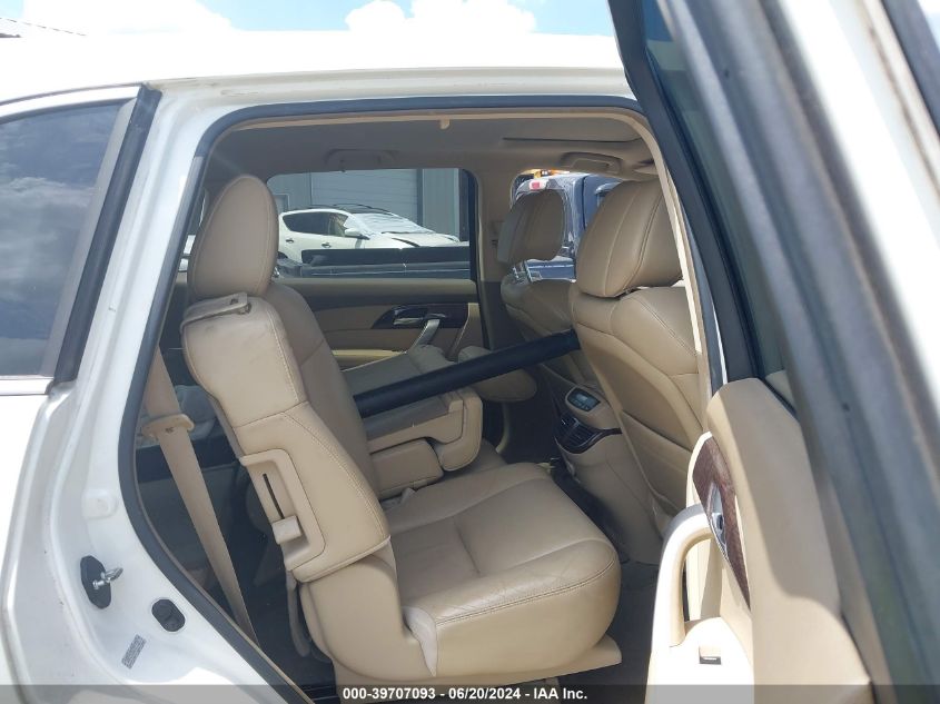 2010 Acura Mdx VIN: 2HNYD2H28AH501363 Lot: 39707093