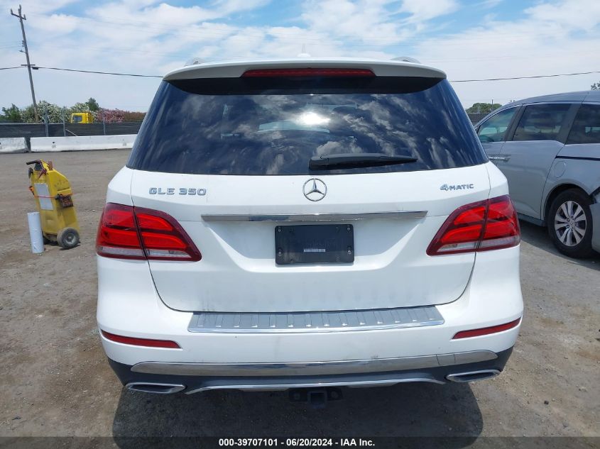 2018 Mercedes-Benz Gle 350 4Matic VIN: 4JGDA5HB5JB187478 Lot: 39707101