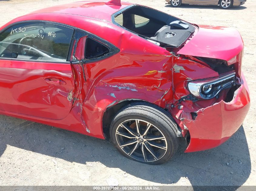 2017 Toyota 86 VIN: JF1ZNAA13H8709773 Lot: 39707108