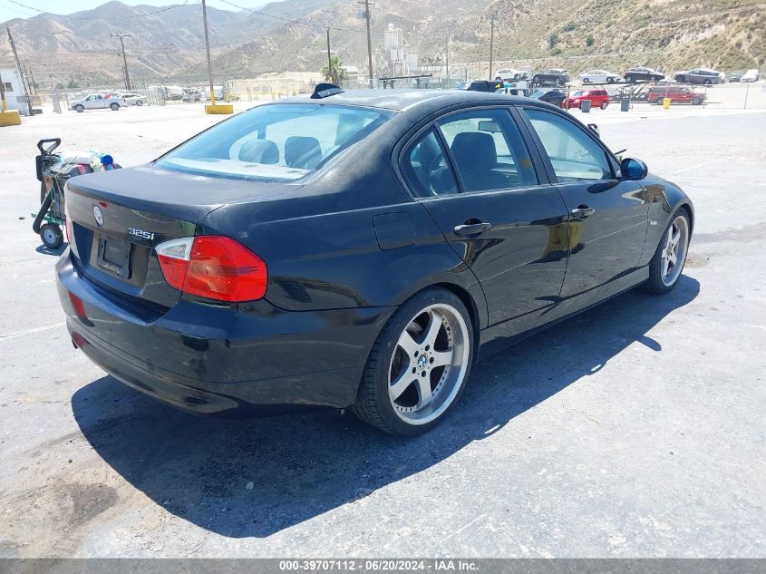 2006 BMW 325I VIN: WBAVB13566PT16495 Lot: 39707112