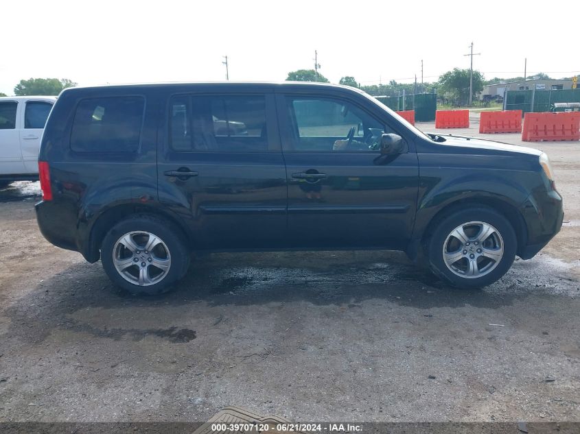 2012 Honda Pilot Ex VIN: 5FNYF3H48CB016768 Lot: 39707120