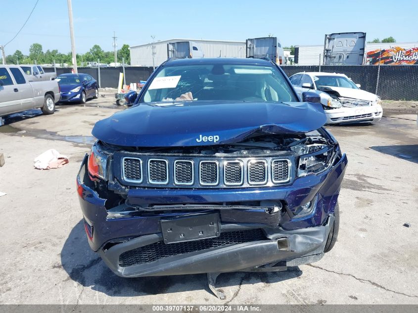 2018 Jeep Compass Latitude 4X4 VIN: 3C4NJDBB5JT107638 Lot: 39707137