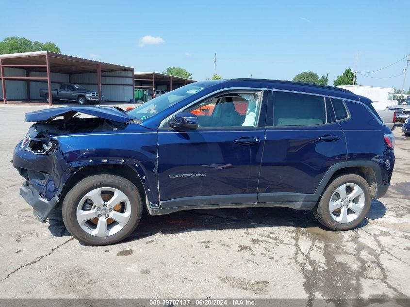 2018 Jeep Compass Latitude 4X4 VIN: 3C4NJDBB5JT107638 Lot: 39707137