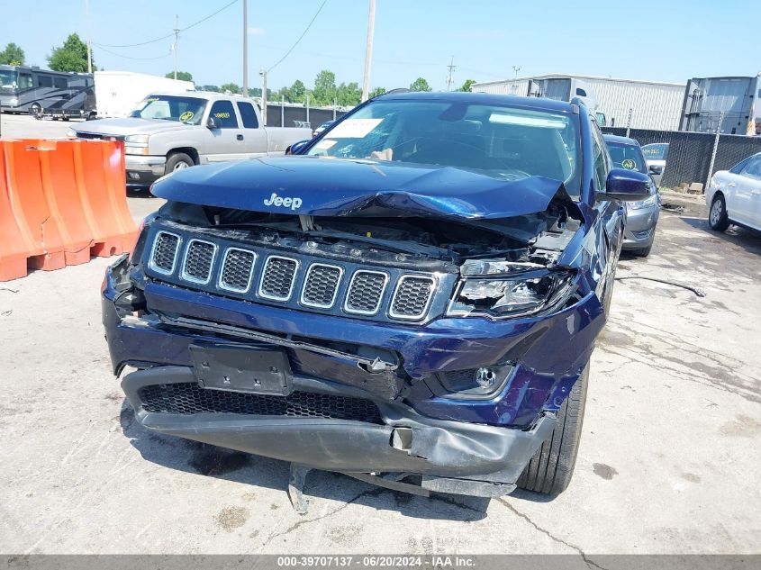 2018 Jeep Compass Latitude 4X4 VIN: 3C4NJDBB5JT107638 Lot: 39707137