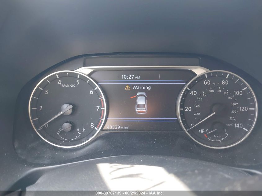 2021 Nissan Altima Sr VIN: 1N4BL4CV6MN324244 Lot: 39707139