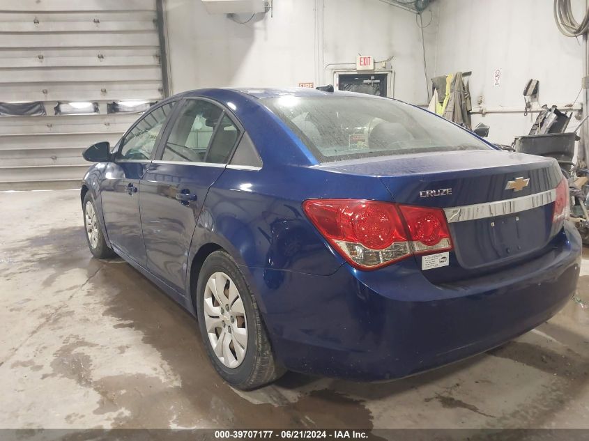 1G1PC5SH8C7200666 | 2012 CHEVROLET CRUZE