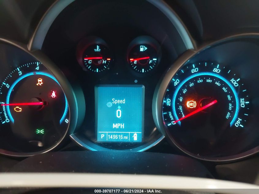 2012 Chevrolet Cruze Ls VIN: 1G1PC5SH8C7200666 Lot: 39707177