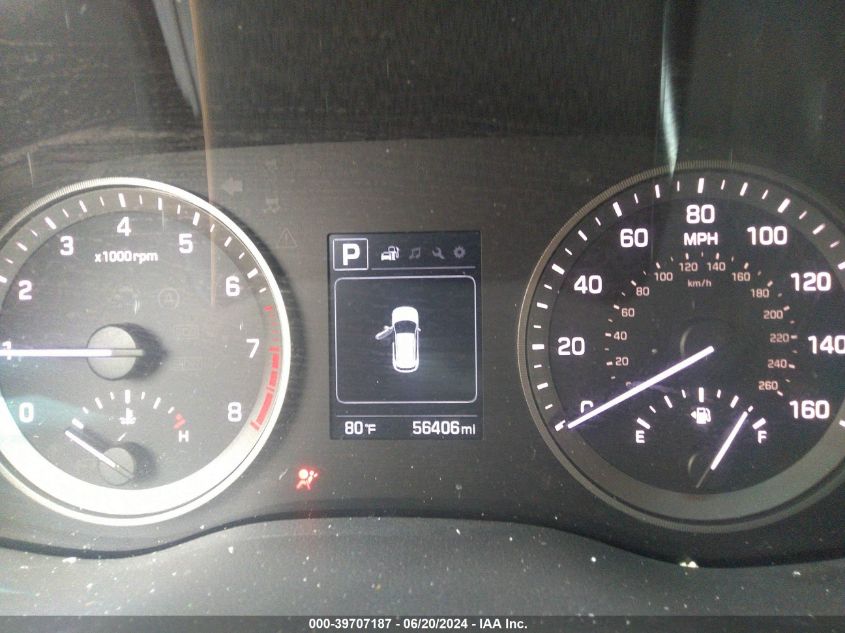 2017 Hyundai Tucson Se VIN: KM8J3CA41HU454210 Lot: 39707187