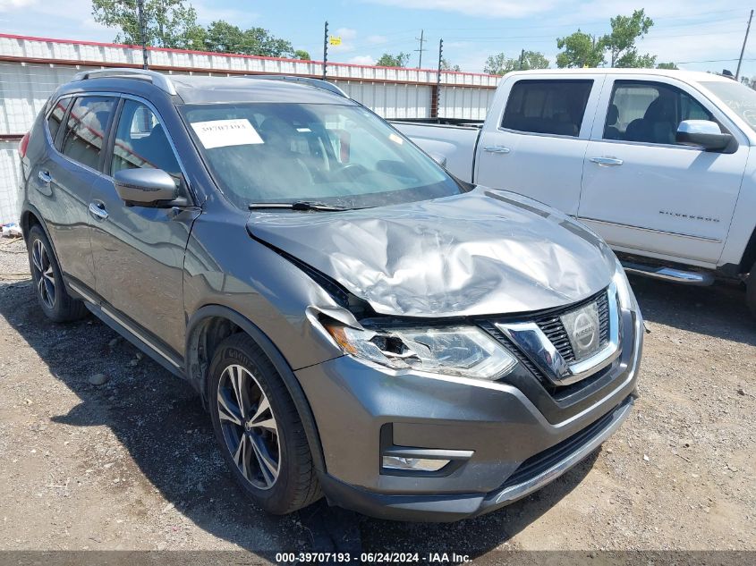 2017 Nissan Rogue Sl VIN: JN8AT2MV8HW261824 Lot: 39707193