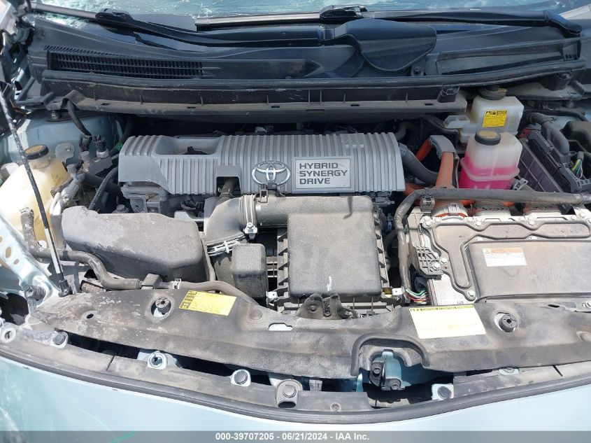 2013 Toyota Prius Three VIN: JTDKN3DU1D5634645 Lot: 39707205