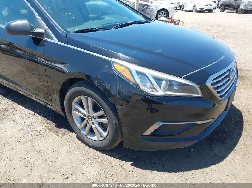 2017 Hyundai Sonata VIN: 5NPE24AF1HH443394 Lot: 39707213