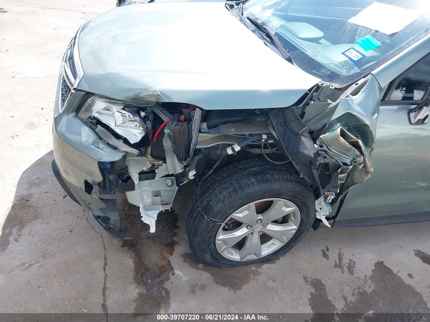 2016 Subaru Forester 2.5I VIN: JF2SJABCXGH485537 Lot: 39707220