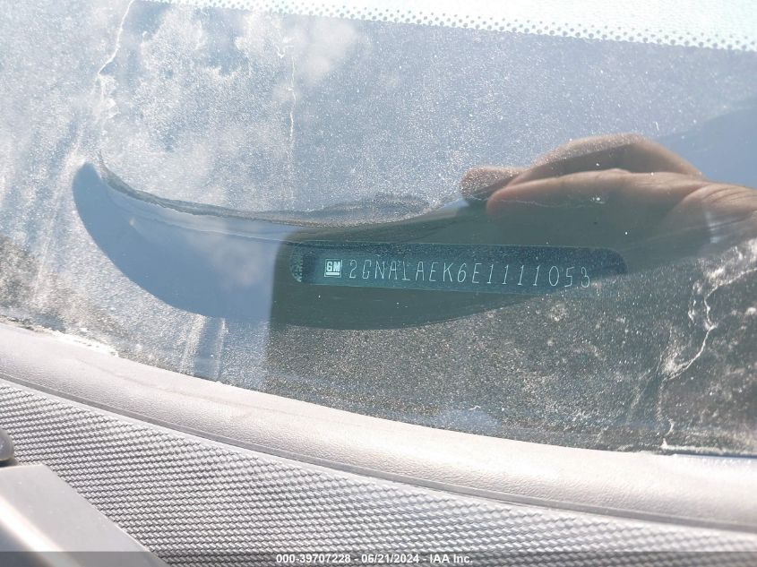 2014 Chevrolet Equinox Ls VIN: 2GNALAEK6E1111053 Lot: 39707228