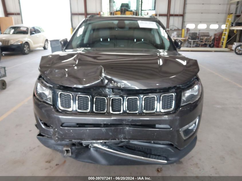 2019 Jeep Compass Limited 4X4 VIN: 3C4NJDCB4KT665965 Lot: 39707241